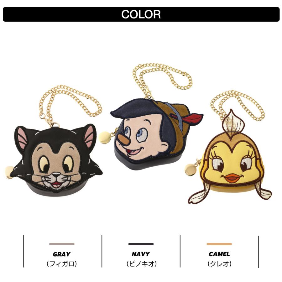 ポーチ 化粧ポーチ ディズニー レディース メイクポーチ ピノキオ フィガロ クレオ 映画 コスメ バッグインバッグ アコモデ U Fridstore フリッドストア 通販 Yahoo ショッピング