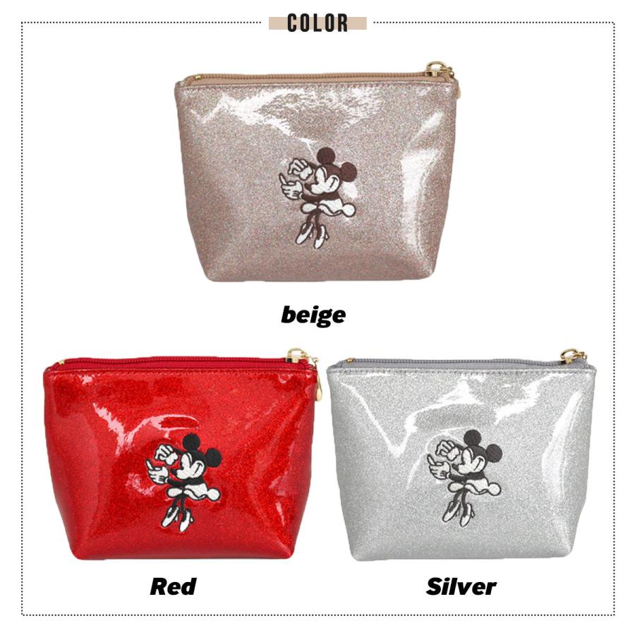 ポーチ 化粧ポーチ ディズニー レディース メイクポーチ 小物入れ ミニポーチ ディズニー ミニー ミニーマウス グリッター リップ コスメ アコモデ 可愛い U Fridstore フリッドストア 通販 Yahoo ショッピング