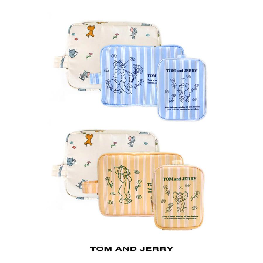 ACCOMMODE（アコモデ） トムとジェリー トラベルポーチ セット