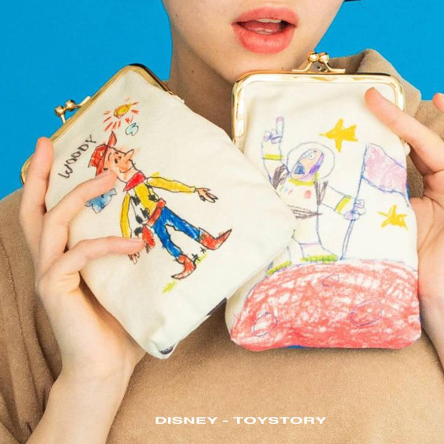 ディズニー アコモデ TOYSTORY ウッディ がま口ポーチ ディズニー トイストーリー がま口ポーチ(ウッディ・プライド