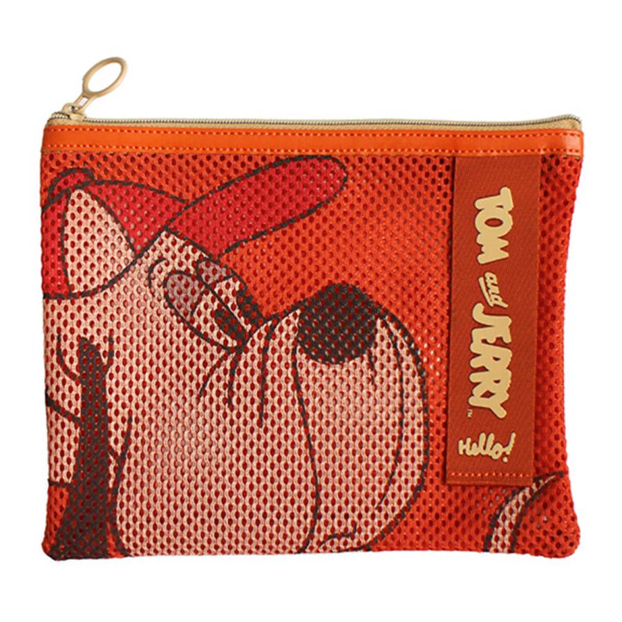 TOM and JERRY トムとジェリー 公式 ハローメッシュポーチ W-TJ1522