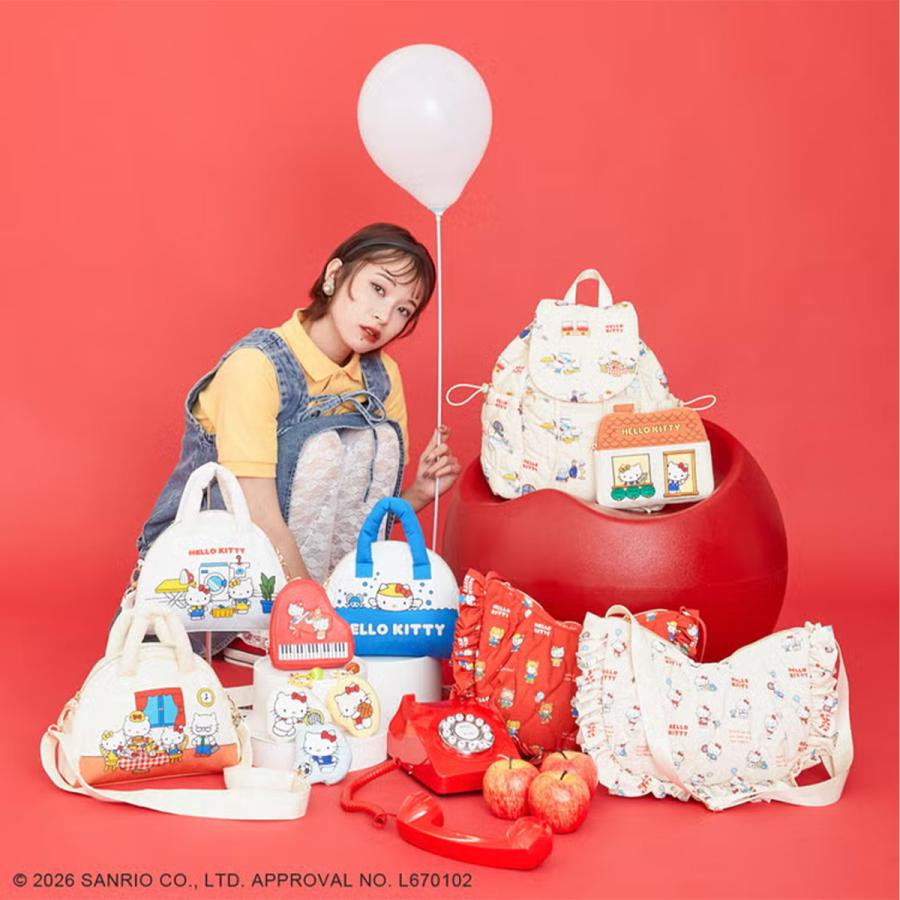 ACCOMMODE（アコモデ） sanrio ハローキティ レディース ポーチ