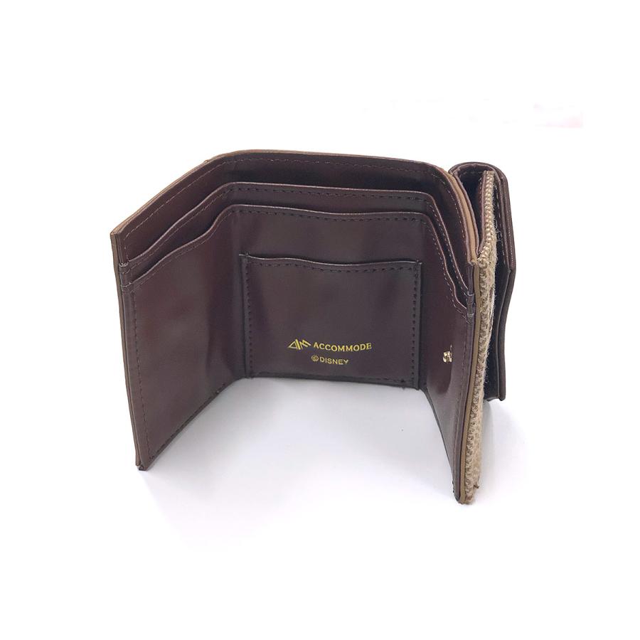 ACCOMMODE（アコモデ） 財布 ミニ ウォレット ミニ財布 三つ折り