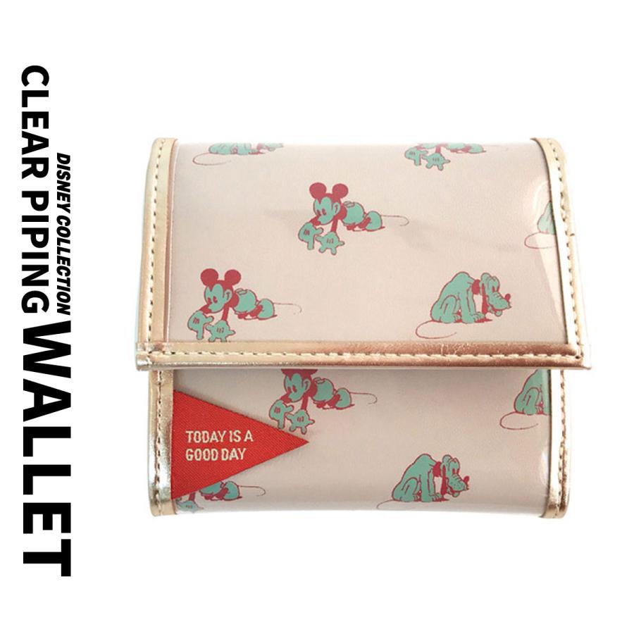 ディズニー 財布 ウォレット レディース アコモデ クリア Pvc コインケース 小銭入れ ステッカー 収納 ミッキーマウス ドナルドダック ミニーマウス 三つ折り W Fridstore フリッドストア 通販 Yahoo ショッピング