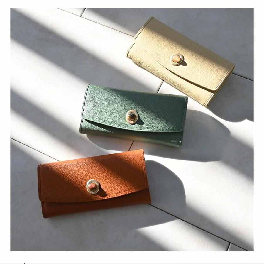 ACCOMMODE ハシバミ 財布 本革 皮製品 ウォレット レディース 長