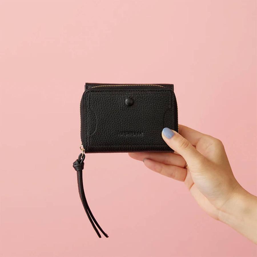 Hashibami（ハシバミ） 財布 本革 ウォレット レディース 三つ折り