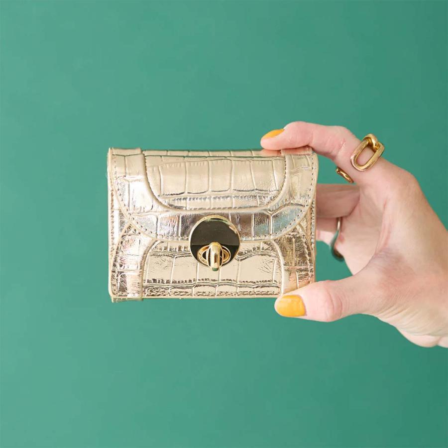 Hashibami（ハシバミ） 財布 ウォレット 三つ折り レディース 本革