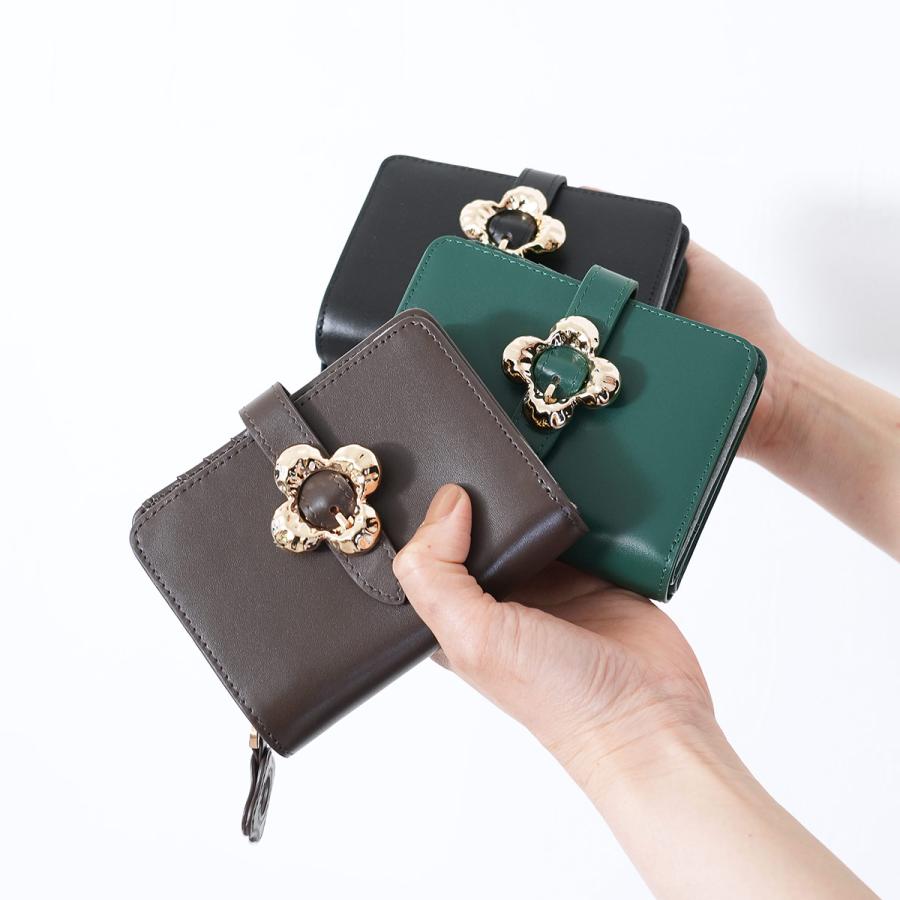 Hashibami（ハシバミ） 財布 レディース レザー 本革 ウォレット