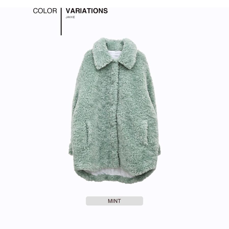 jakke（ジャッキー） ジャケット コート レディース ファー エコファー