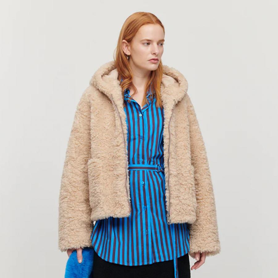 jakke（ジャッキー） ジャケット コート レディース ファー エコファー