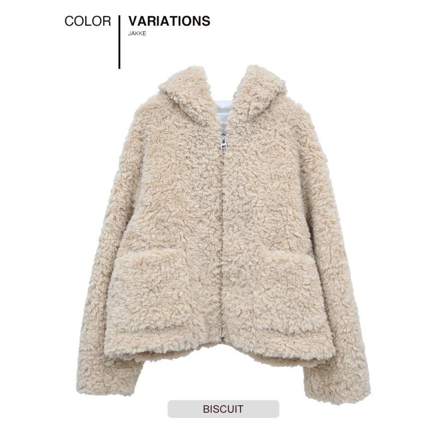 jakke（ジャッキー） ジャケット コート レディース ファー エコファー