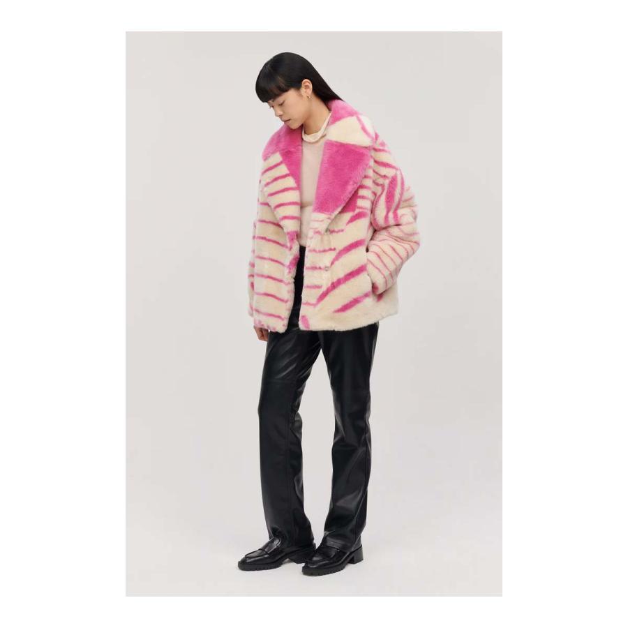 jakke（ジャッキー） ジャケット コート レディース ファー エコファー