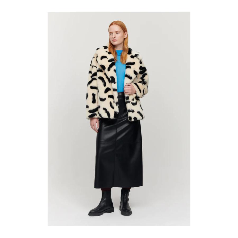 Jakke ジャッキー　エコファー　フェイクファーコート　Mサイズ 楽天市場】ジャケット コート レディース ジャッキー JAKKE