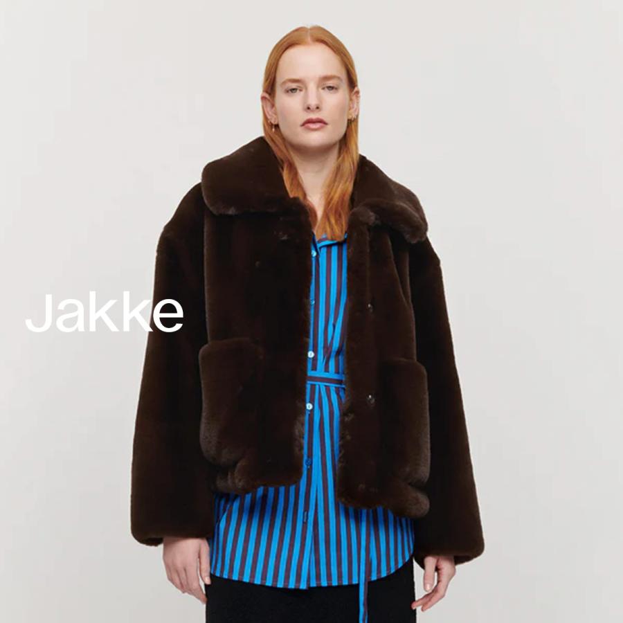 jakke ジャケット コート レディース ジャッキー JAKKE ファー 