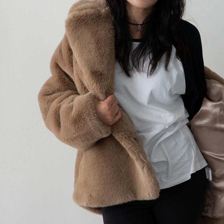 jakke（ジャッキー） ジャケット コート レディース ファー エコファー