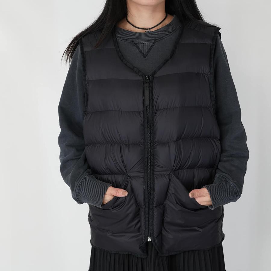 ジャケット レディース メンズ ユニセックス +phenix プラスフェニックス POO-25033 GORETEX ゴアテックス 防風 撥水 フィッシャーマンズダウンコート 男女兼用の画像