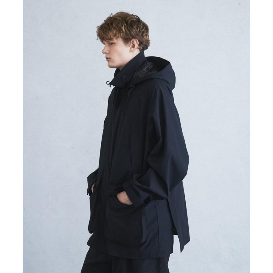 ジャケット レディース メンズ ユニセックス +phenix プラスフェニックス POO-25033 GORETEX ゴアテックス 防風 撥水 フィッシャーマンズダウンコート 男女兼用の画像