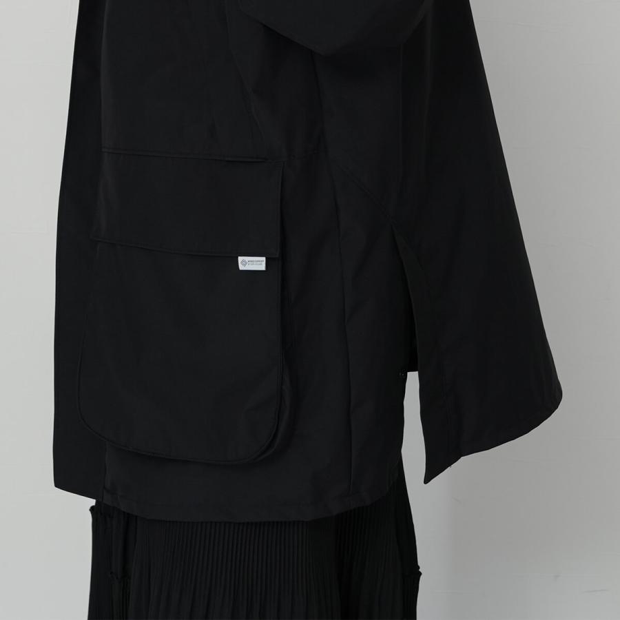 ジャケット レディース メンズ ユニセックス +phenix プラスフェニックス POO-25033 GORETEX ゴアテックス 防風 撥水 フィッシャーマンズダウンコート 男女兼用の画像