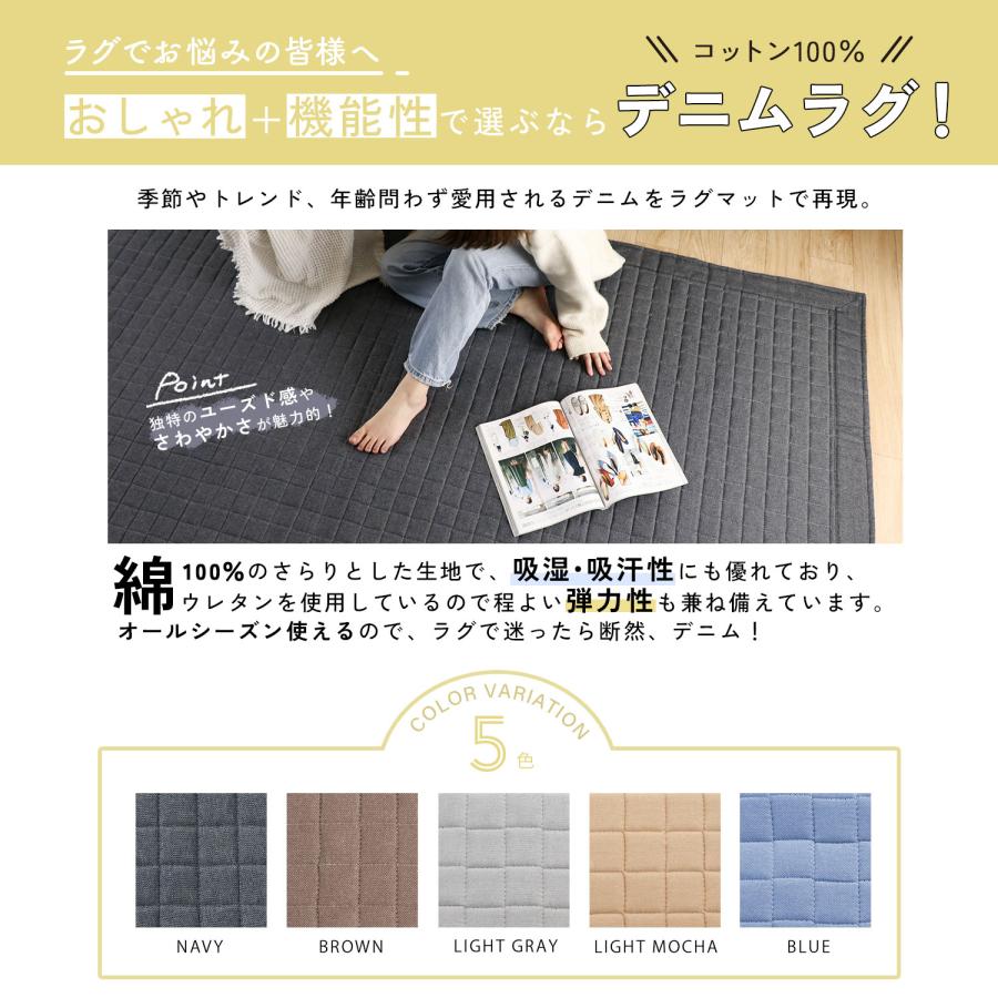 Gavial ラグマット2枚セット グラムスタイル イブル ラグ 洗える