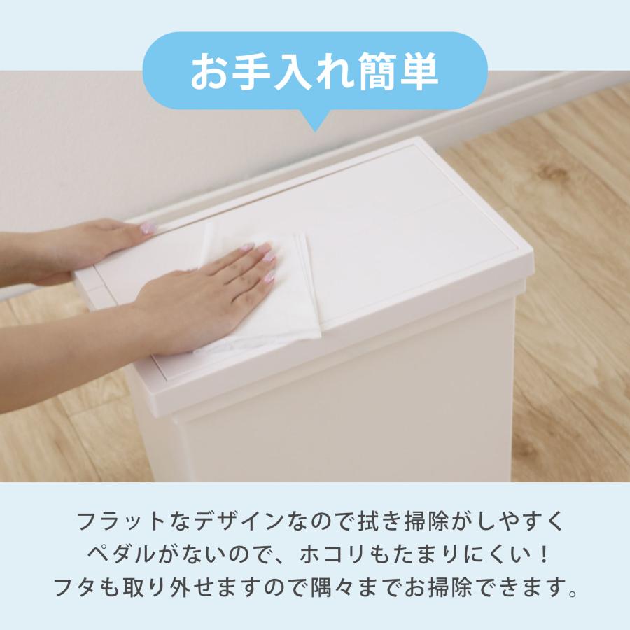 ゴミ箱 ダストボックス キッチン リビング 分別 2分割 両開き 観音開き