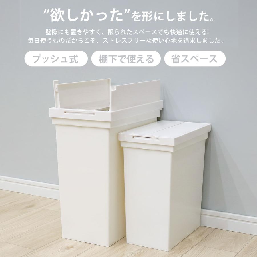 ゴミ箱 ダストボックス キッチン リビング 分別 2分割 両開き 観音開き