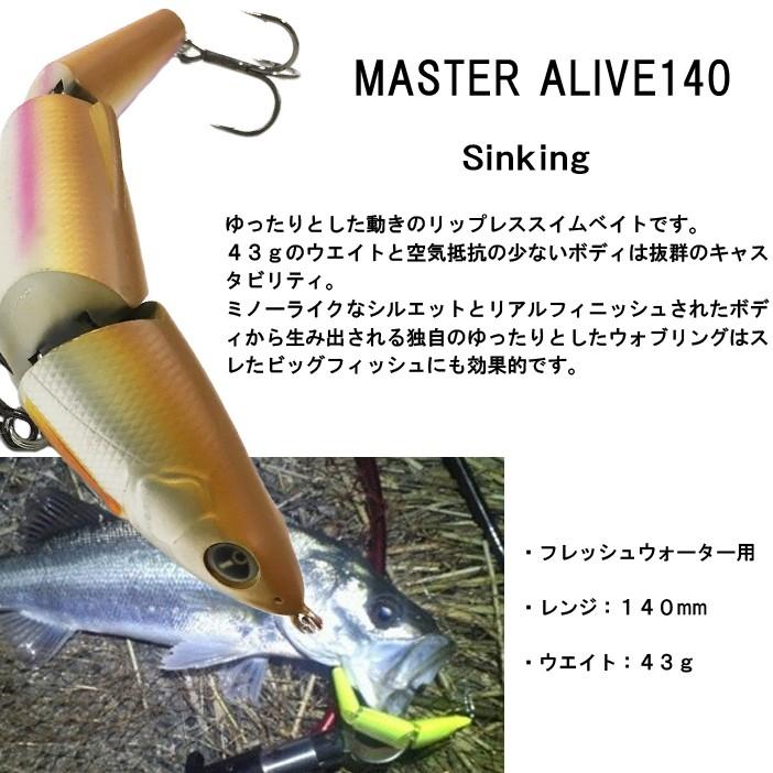ゆうパケット対応2個迄 IZUMI イズミ MASTER ALIVE マスターアライブ