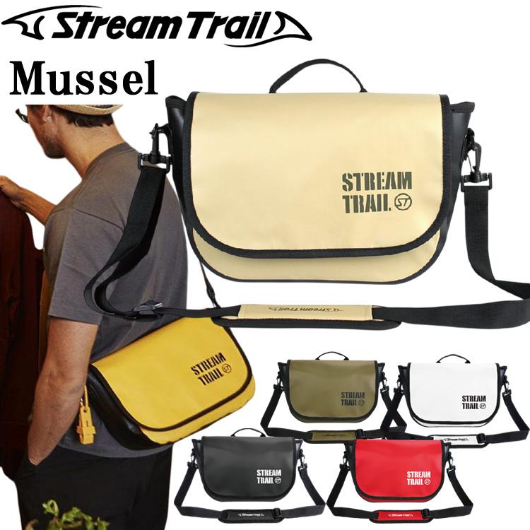 STREAMTRAIL ストリームトレイル Mussel マッスル 6L 簡易防水ショルダーバッグ ハンドバック STREAM TRAIL（ストリームトレイル） Mussel マッスル 6L 簡易防水