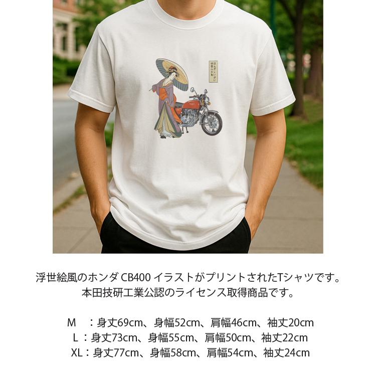 ★貴重★８０年代物 新品★ ビヨン・ボルグ　HONDA LEAD 販促Ｔシャツ ゆうパケット対応1個迄 HONDA CB400 浮世絵風プリント 6.2oz コットンT