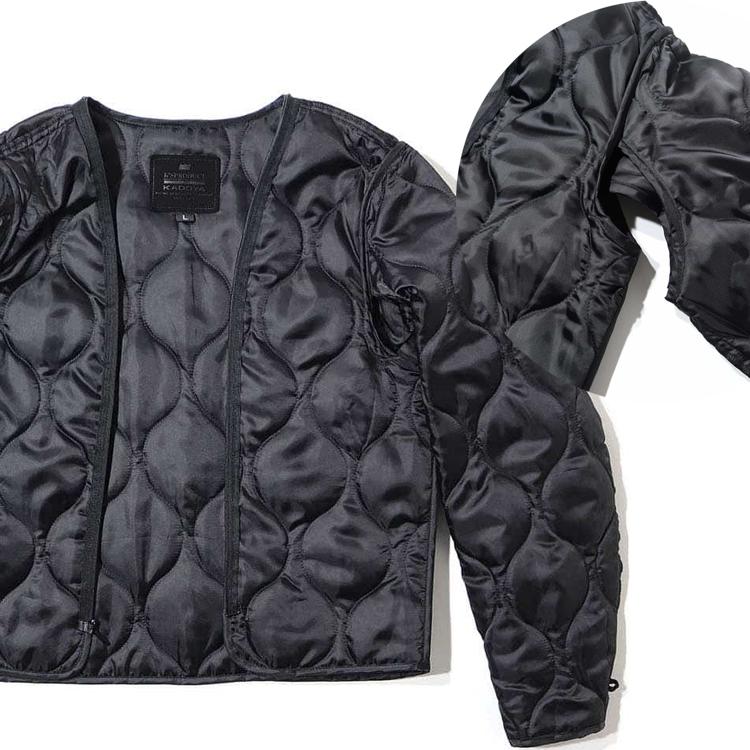 カドヤ KADOYA ファブリックジャケット NR-S2 / BLACK オール カドヤ KADOYA ファブリックジャケット NR-S2 / BLACK オール