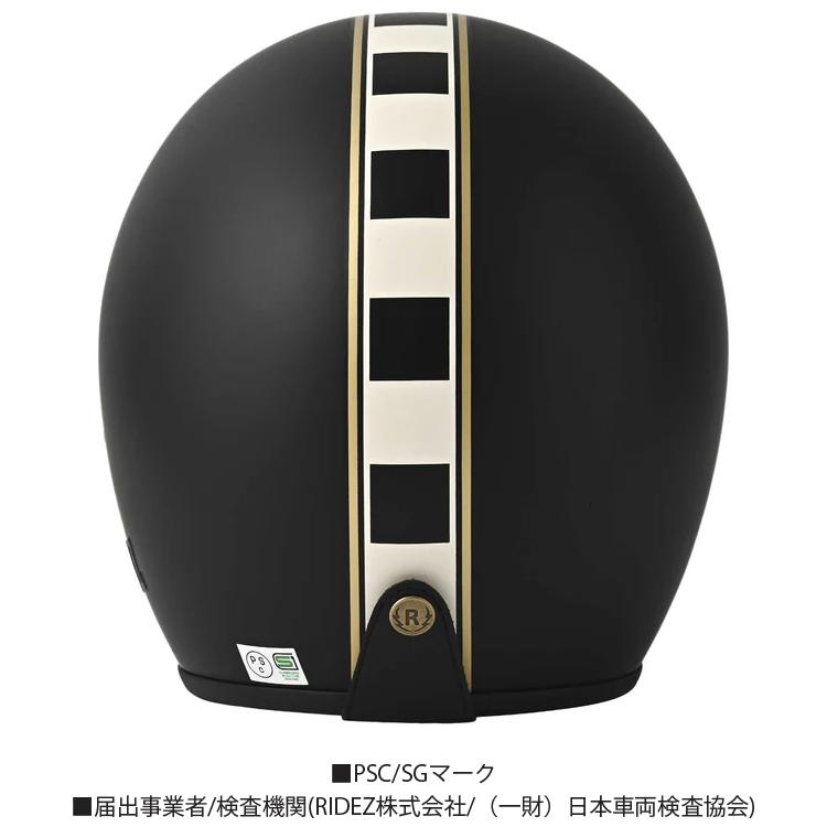 RIDEZジェットヘルメット 10年の実績ロングヒットのジェットヘルメット、それがJBシリーズ
