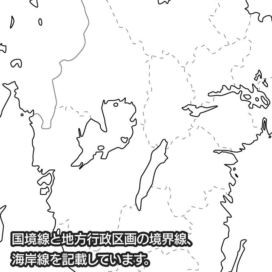 スウェーデンの地図ポスター 書ける白地図 2枚入り |  | 02