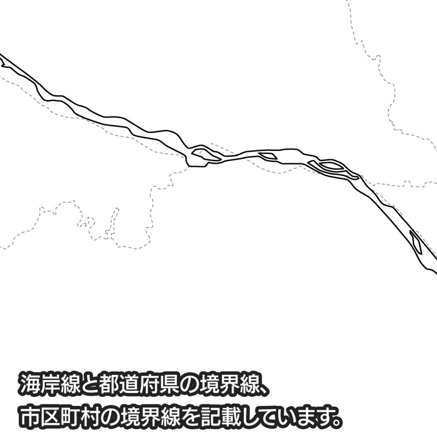 宇都宮市の地図ポスター 書ける白地図 2枚入り |  | 05