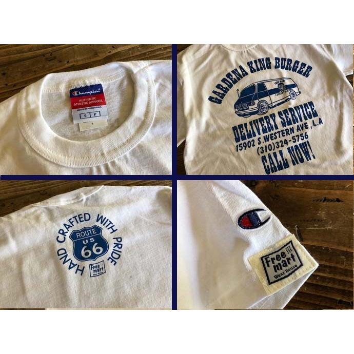 アメカジ チャンピオン 半袖tシャツ ヘビーウェイト アメ車 バックプリント フリーマート Free Mart Wear House Fmart T11 Free Mart Wear House 通販 Yahoo ショッピング