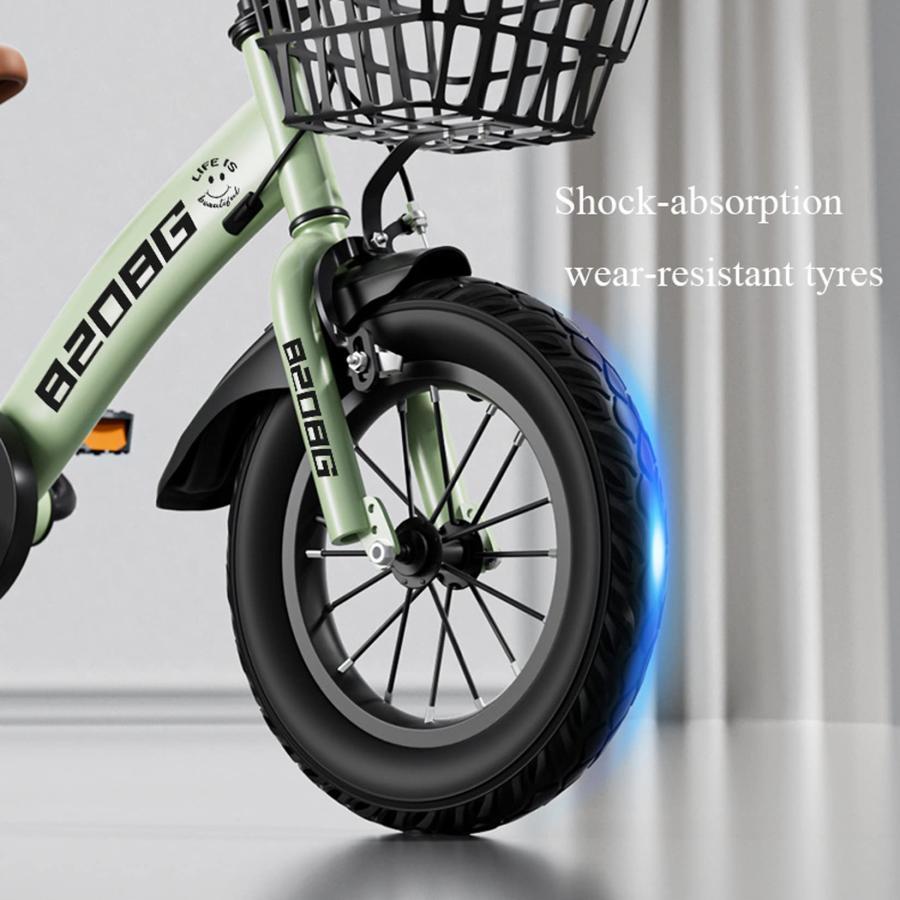 トドラー＆キッズバイク 女の子 男の子 3歳?7歳用、12、14、16、18、20インチ子供乗せ自転車トレーニングホイール、バスケット、キャリパーブレーキ付き 子供用自転車には