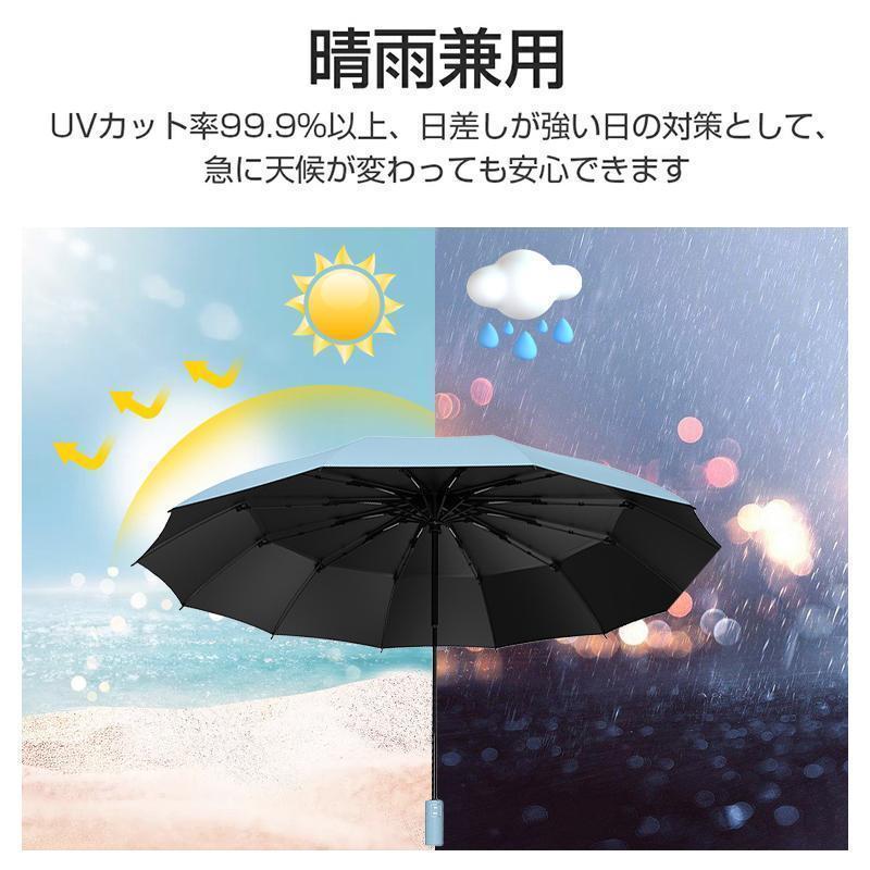 折りたたみ傘 自動開閉 ラルフローレン 10本骨 軽量 メンズ レディース 晴雨兼用 安い 大きい wpc 紫外線対策 梅雨対策 頑丈 撥水力強い 持ちやすい 全4色｜freenationstore｜12