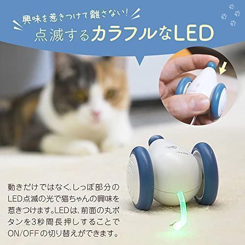 猫ちゃんのイタズラ友だち 猫 おもちゃ ねずみ 自動 ウィキッド・マウス （Jay Blue）｜freenationstore｜04