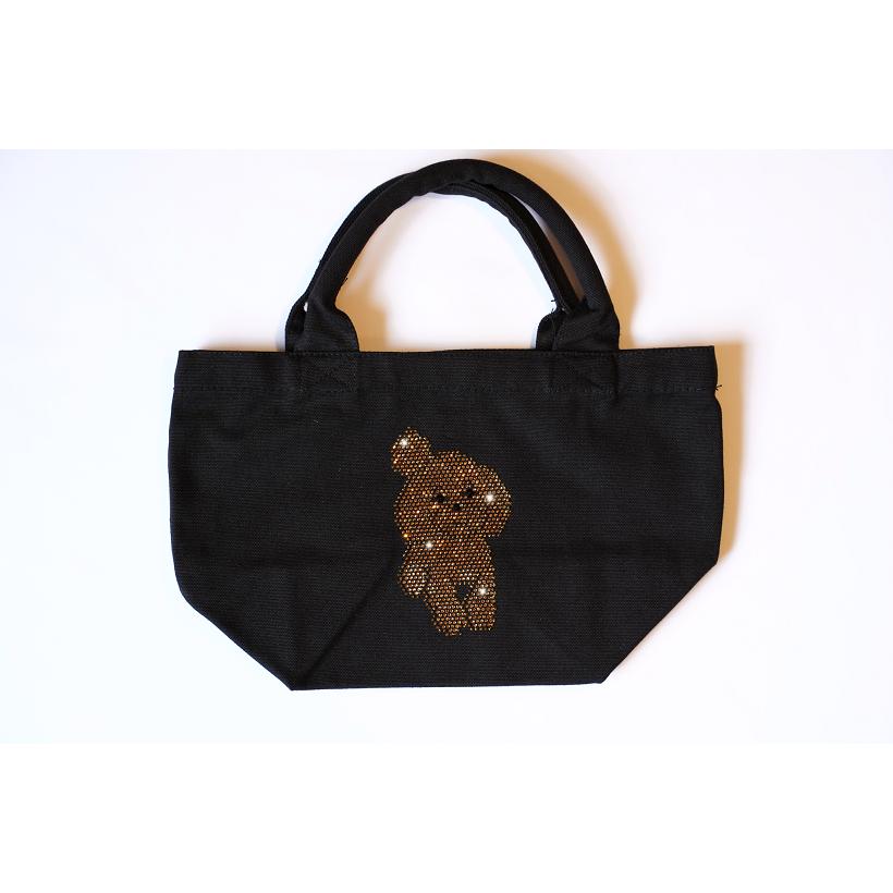 fba013 トイプードル　I　トートバッグ黒　犬　ワンちゃん | フリーズ | 02