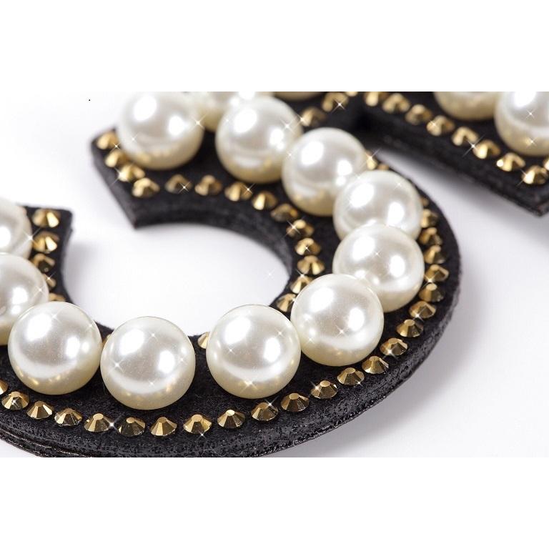 FREES ブローチFBR-001　少し大きめ82ｘ55ｍｍ　高級ラインストーン上品なパール使用　日本製 |  | 04