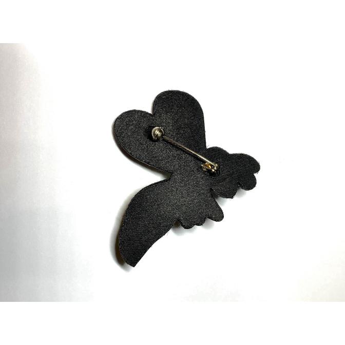 FREES ブローチ 蜂　FBR-004　52ｘ60ｍｍ　高級ラインストーン上品なパール使用　日本製 |  | 04