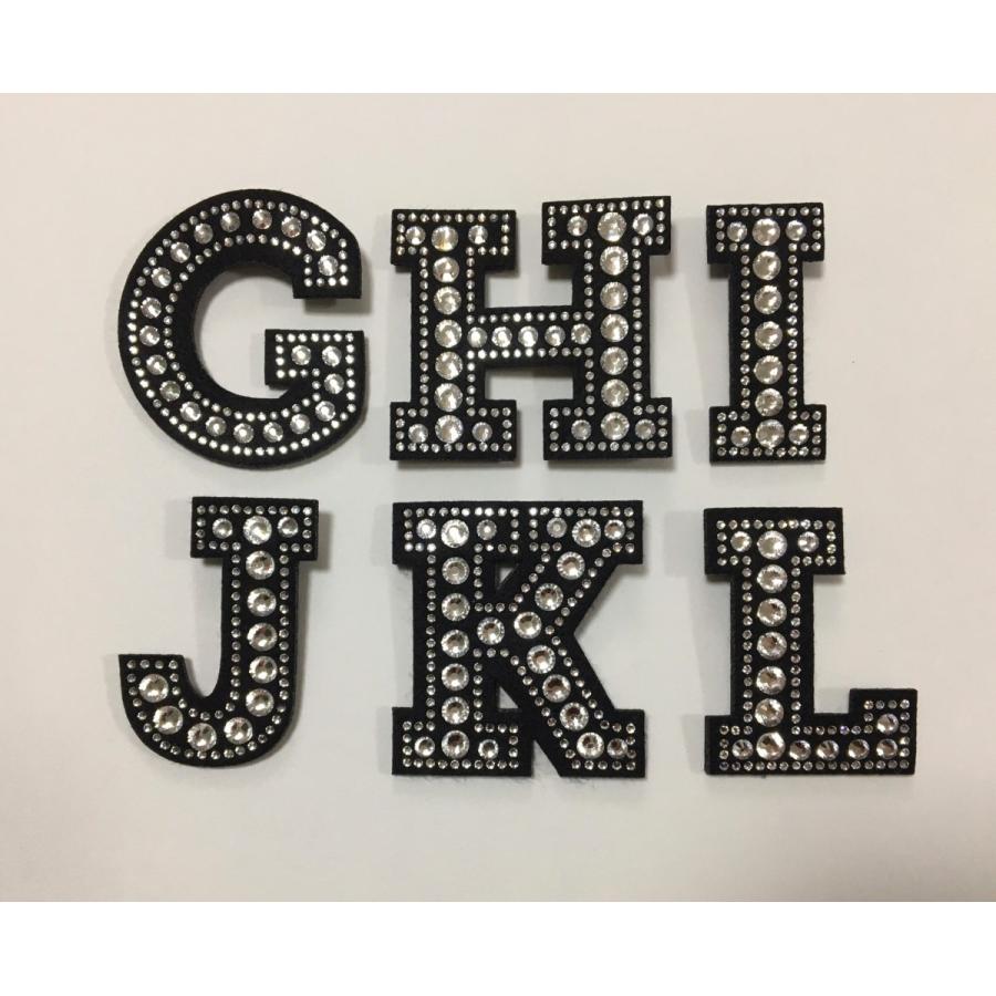 FREES ブローチ　アルファベットクリスタル　FBR-009　縦62ｍｍ　高級ラインストーン　日本製 |  | 03