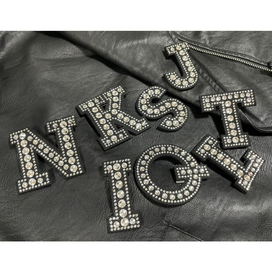 FREES ブローチ　アルファベットクリスタル　FBR-009　縦62ｍｍ　高級ラインストーン　日本製 |  | 07