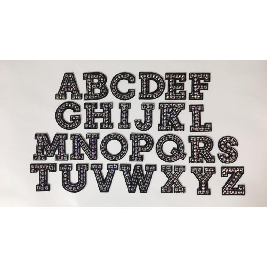 FREES ブローチ　アルファベットオーロラ　FBR-010　縦62ｍｍ　高級ラインストーン　日本製 |  | 01