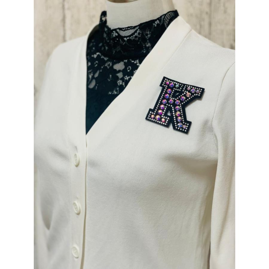 FREES ブローチ　アルファベットオーロラ　FBR-010　縦62ｍｍ　高級ラインストーン　日本製 |  | 17