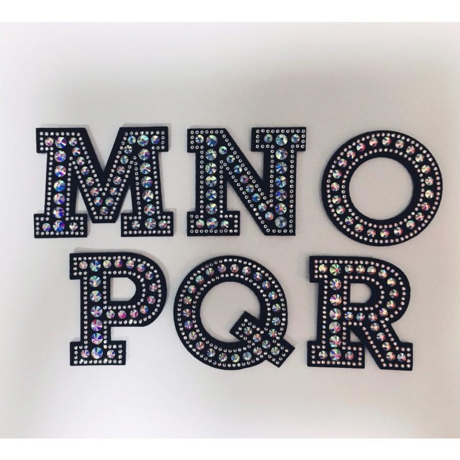 FREES ブローチ　アルファベットオーロラ　FBR-010　縦62ｍｍ　高級ラインストーン　日本製 |  | 04