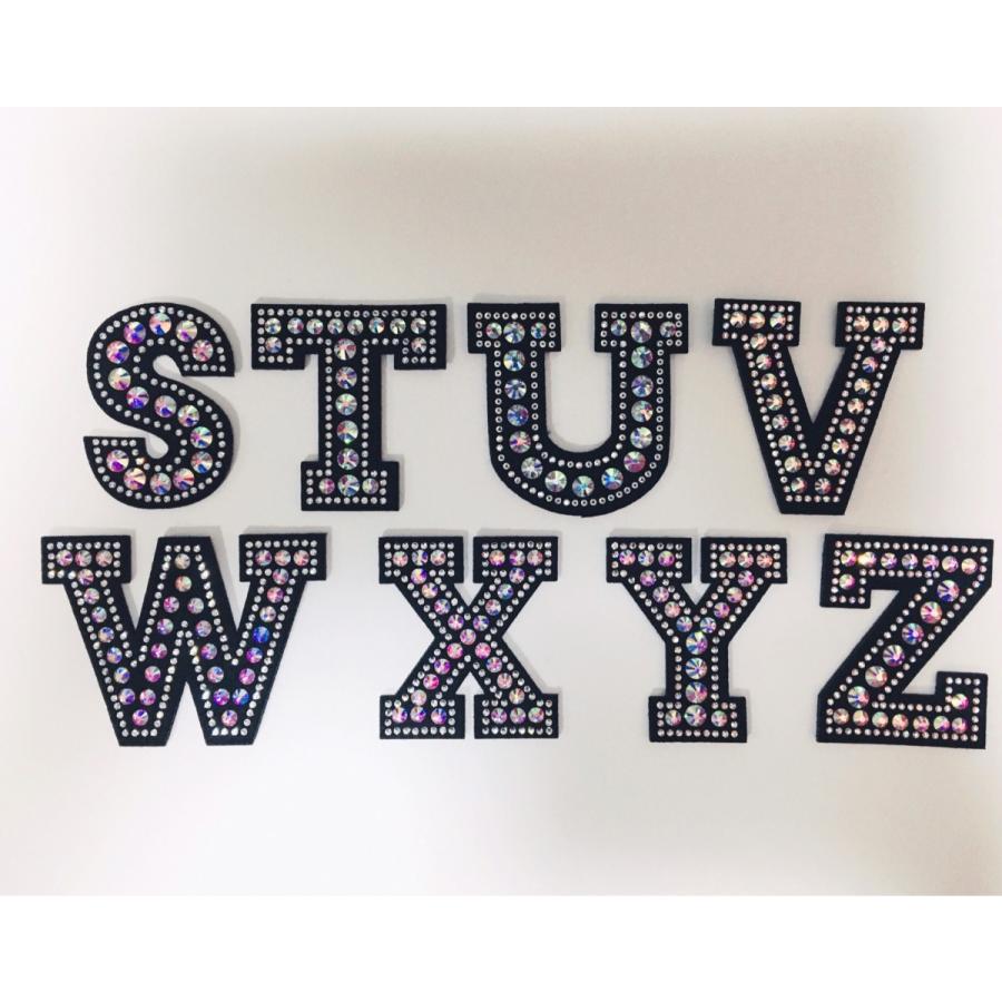 FREES ブローチ　アルファベットオーロラ　FBR-010　縦62ｍｍ　高級ラインストーン　日本製 |  | 05