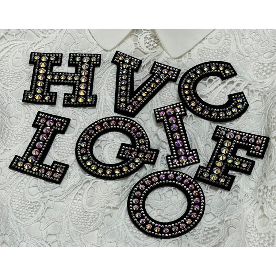 FREES ブローチ　アルファベットオーロラ　FBR-010　縦62ｍｍ　高級ラインストーン　日本製 |  | 06