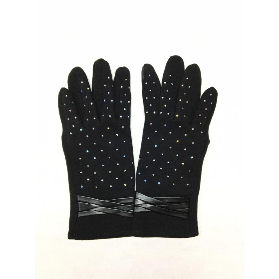 レディース手袋  FGLO-005 高級プレミアムストーン おしゃれ 冬 通学 通勤 お出掛け 誕生日プレゼント |  | 05