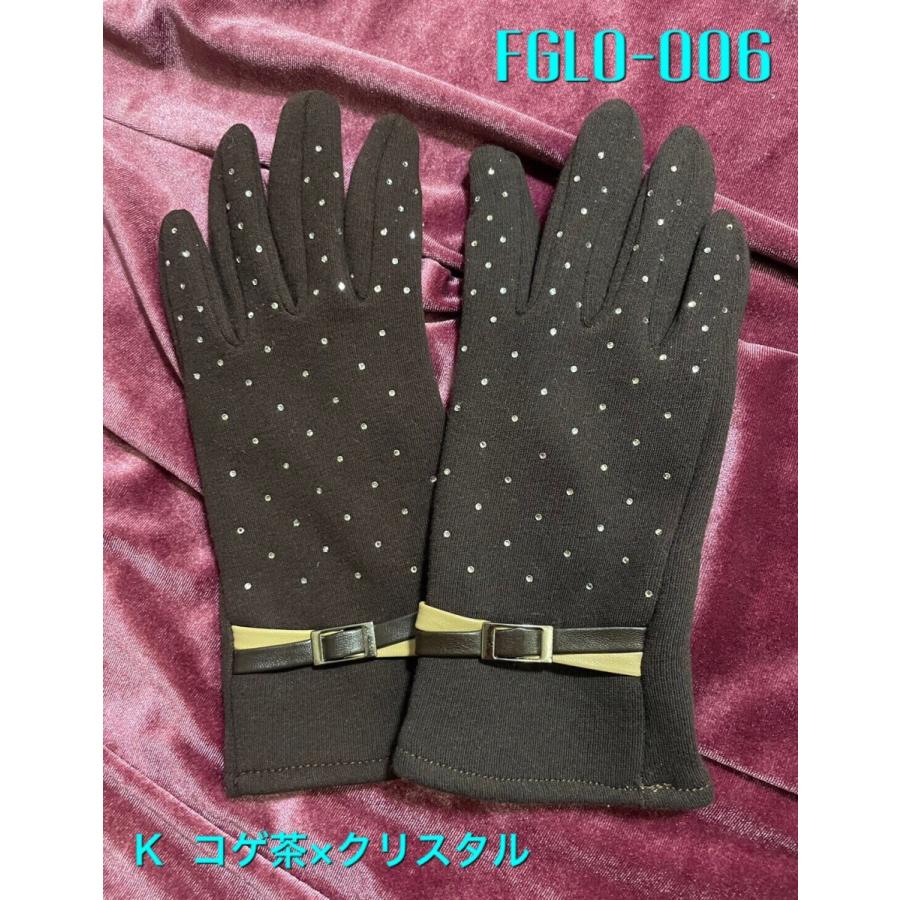 レディース手袋  FGLO-006  高級プレミアムストーン おしゃれ手袋 冬 通学 通勤 お出掛け 誕生日プレゼント |  | 01
