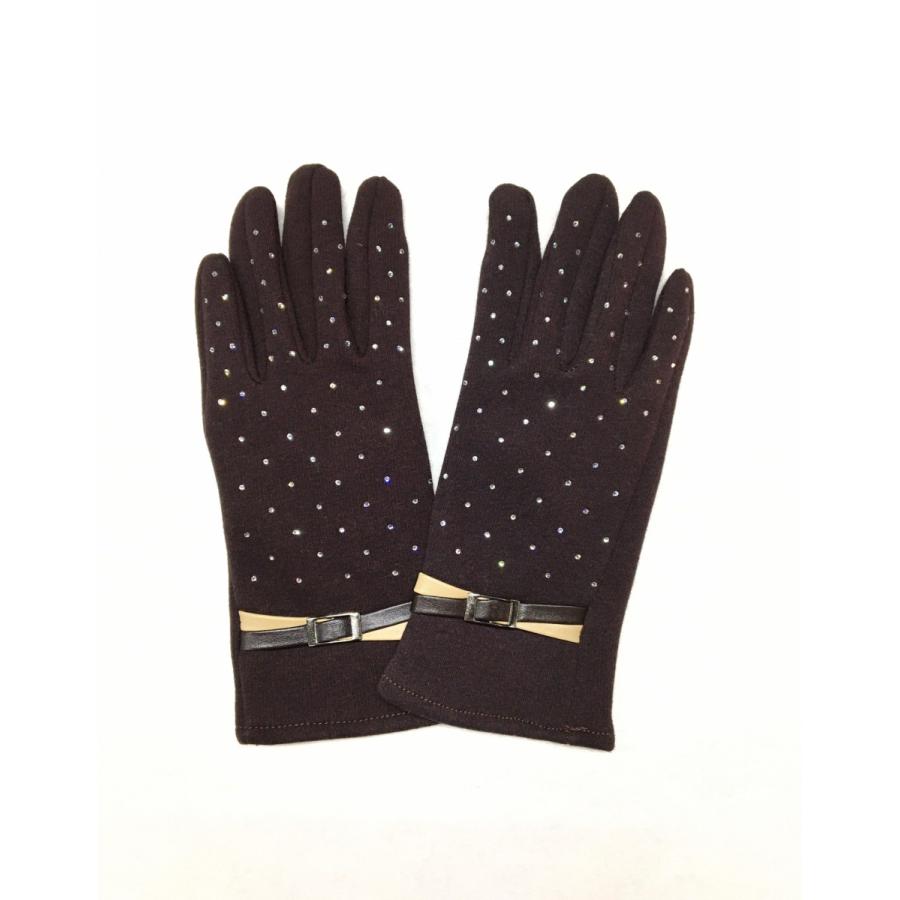 レディース手袋  FGLO-006  高級プレミアムストーン おしゃれ手袋 冬 通学 通勤 お出掛け 誕生日プレゼント |  | 05