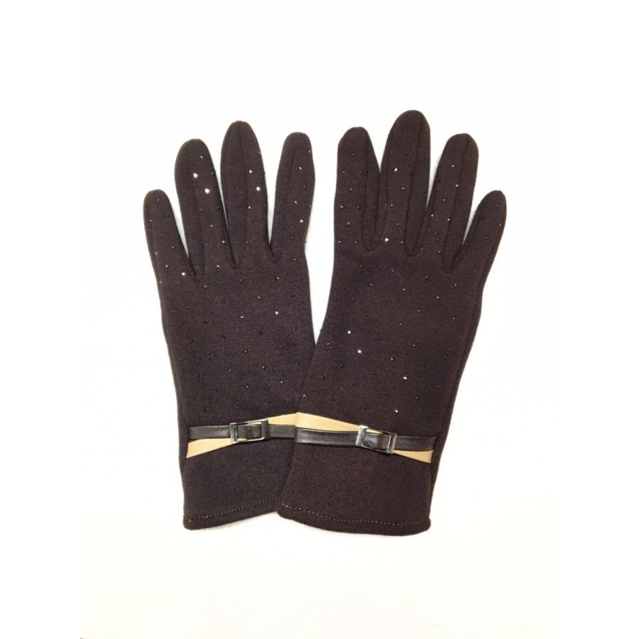 レディース手袋  FGLO-006  高級プレミアムストーン おしゃれ手袋 冬 通学 通勤 お出掛け 誕生日プレゼント |  | 06